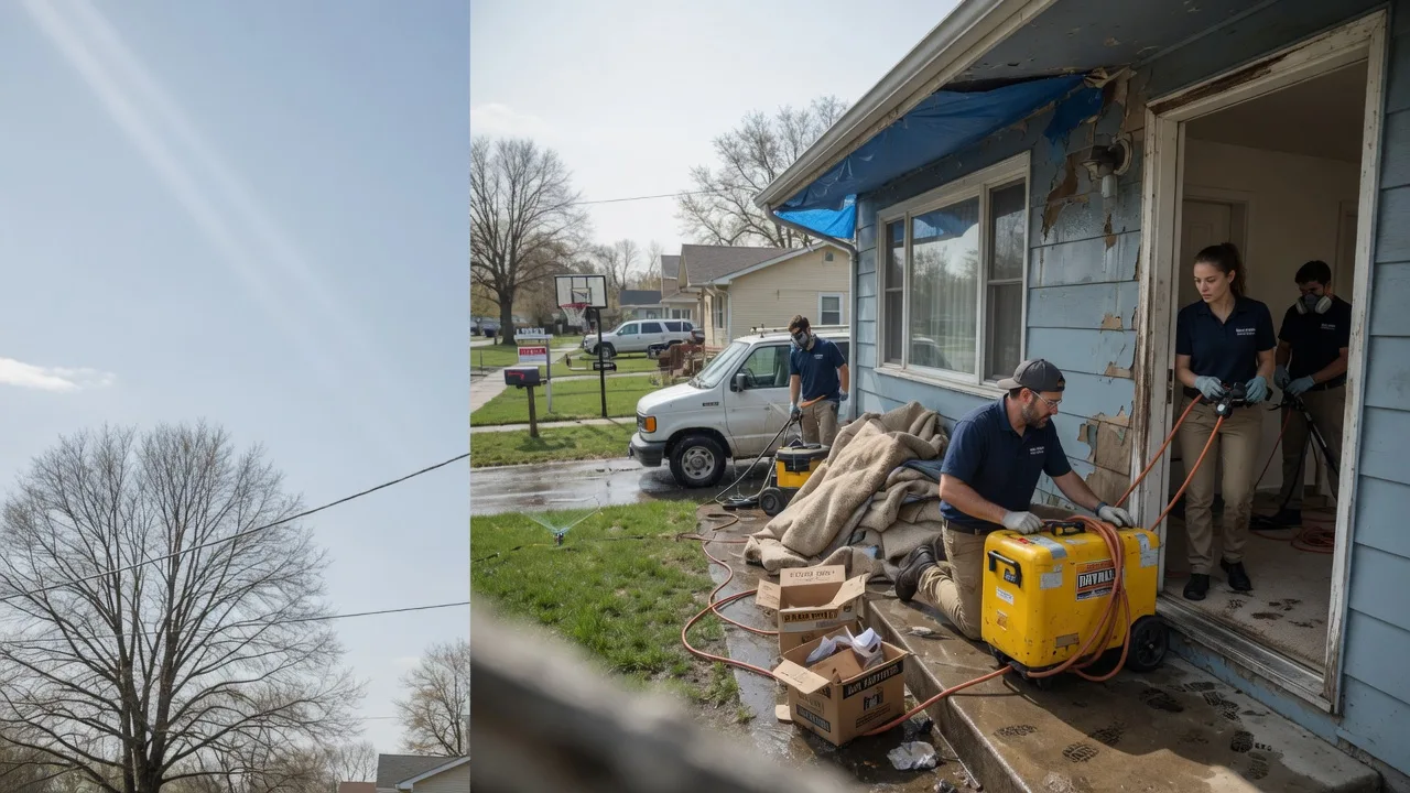 Basement Flood Cleanup in Melbourne, KY near me